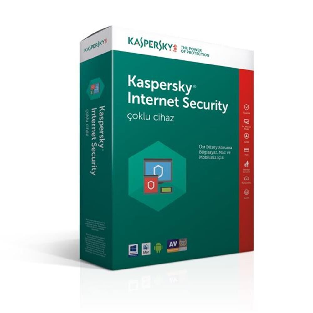Kaspersky Internet Security 5 Kullanıcı 1 Yıl Plus