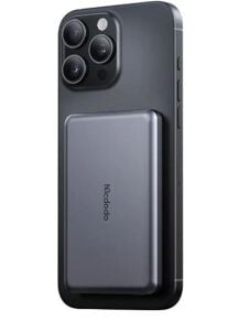 MCDODO MC-4641 20W 5000mAh Metal Ultra İnce Manyetik Kablosuz Power Bank Siyah