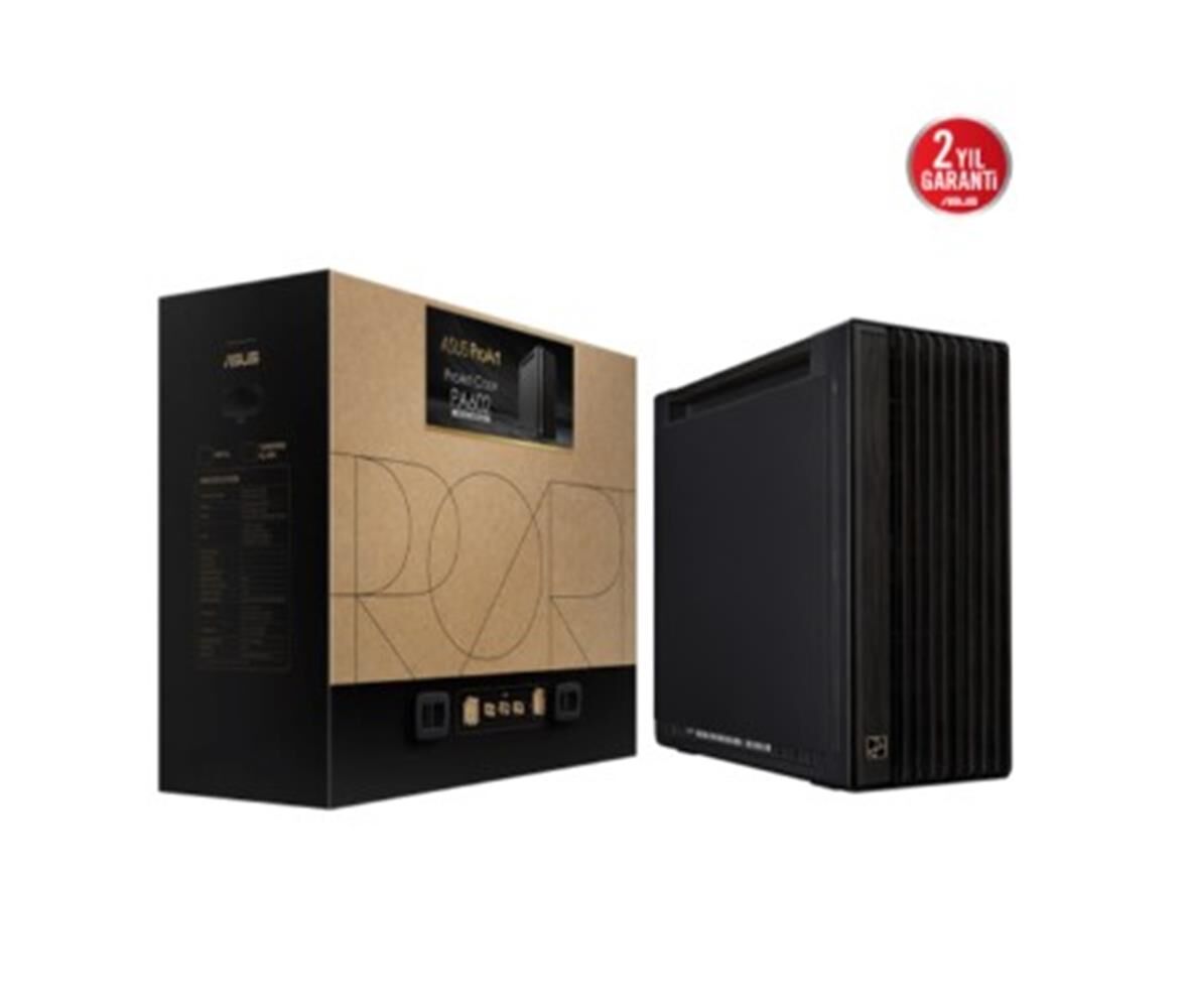 ASUS PROART PA602 Wood Edition USB 3.2 Metal Panel ATX Mid-Tower Kasa