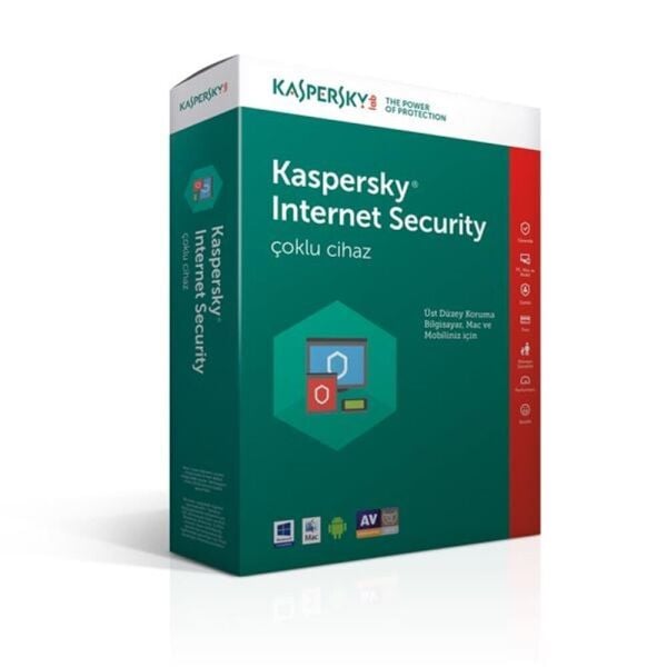 Kaspersky Internet Security 10 Kullanıcı 1 Yıl Plus