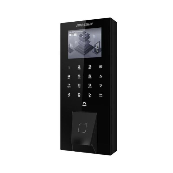HIKVISION DS-K1T807MBFWX-E1 Wİ-Fİ (PARMAK İZİ + KART + ŞİFRE) BAĞIMSIZ KONTROL PANELİ