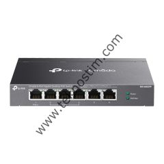 Omada Tp-Link DS106GPP 4 Port 10-100-1000 Poe+ Switch 2 Port Uplink Çelik Kasa Rack Mount