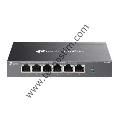 Omada Tp-Link DS106P 4 Port 10-100 Poe+ 2 Port 10-100 Mbps Uplink Switch Çelik Kasa Rack Mount