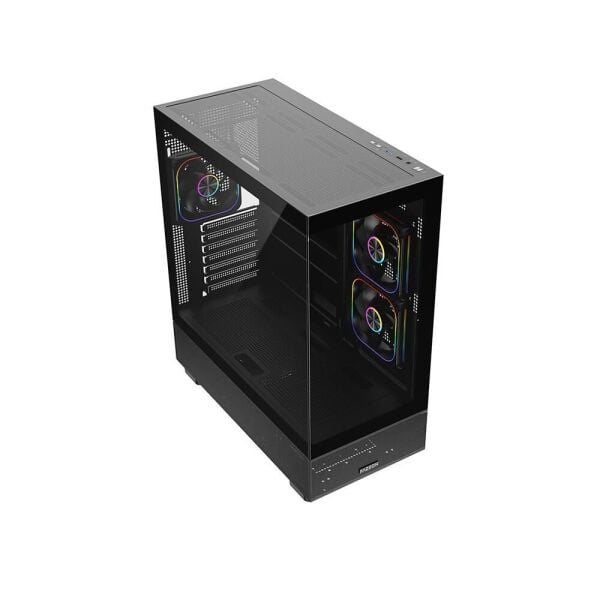 FAZEON F17 750W 80PLUS BRONZE 3x120mm ARGB Fanlı ATX Siyah Bilgisayar Kasası