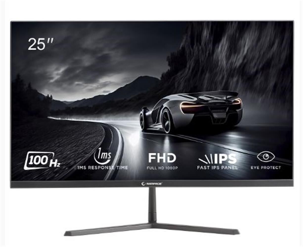 Rampage RM25R100 25 100Hz 1ms IPS FHD PC Flat Oyuncu Monitörü