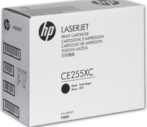HP 55XC Black Siyah Taahütlü 12.500 Sayfa Yüksek Kapasite Toner CE255XC