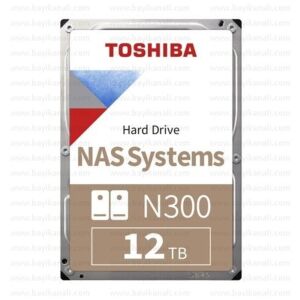 Toshiba 12TB N300 7200RPM 512MB Cache Sata 3 HDWG51CUZSVA NAS Disk