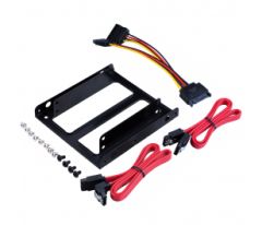 Akasa AK HDA03 2 x  2,5'' HDD 3.5'' Adaptör + Sata Kablo Seti