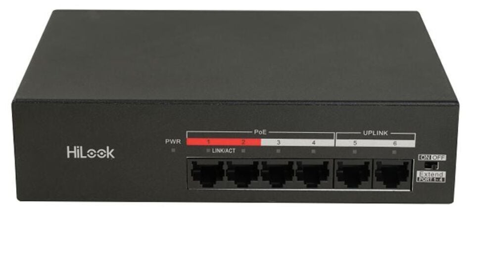 HILOOK NS-0106MP-35(O-STD) 4x10/100 MBPS POE RJ45 35W SWİTCH