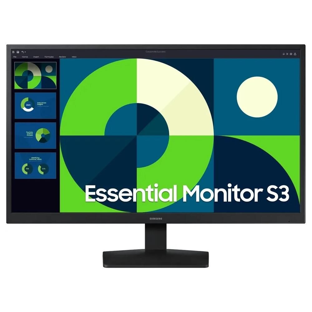 Samsung 24” Essential LS24D314EAUXUF S3 S31D FHD 75 Hz Hdmı Vesa Monitör