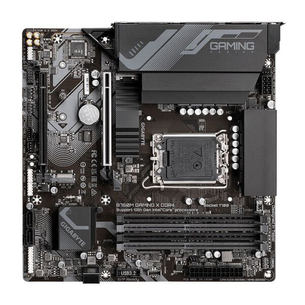 GIGABYTE B760M GAMING X DDR4 M.2 HDMI DP MATX 1700P