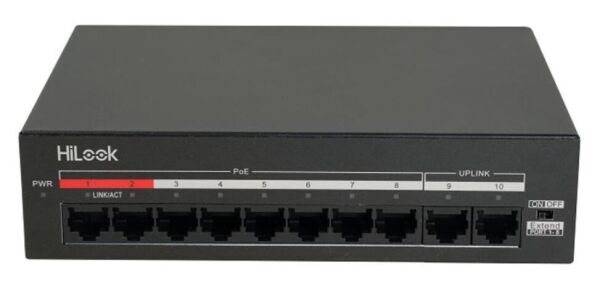 HILOOK NS-0110MP-60 8x10/100 MBPS POE RJ45 PORT 2x10/100 MBPS SWİTCH