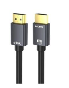 S-link SL-HM8K03 HDMI TO HDMI 3m v2.1 8K60 HZ 4K 120HZ Kablo