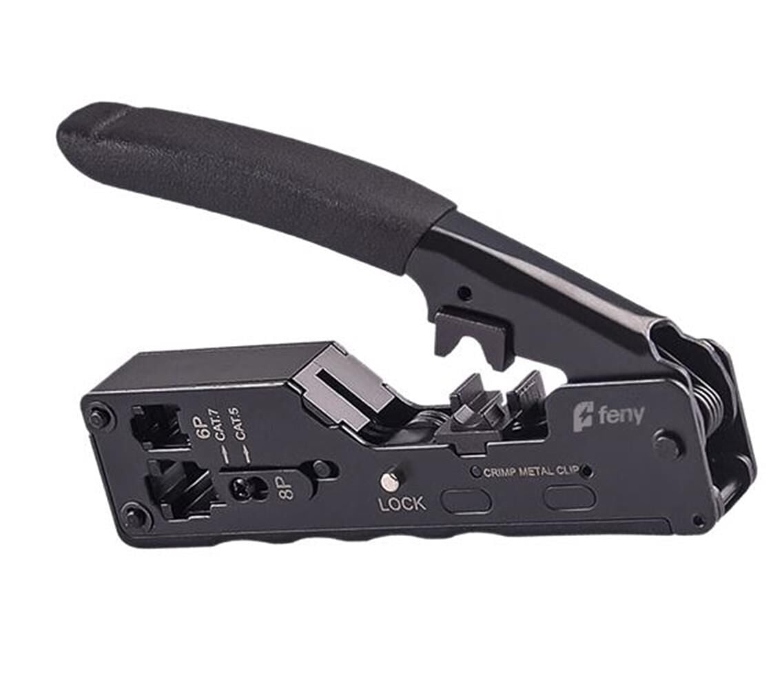Feny FN-PEN12  RJ11-RJ12-RJ45-CAT5E-CAT6-CAT7 Network Kablo Sıkma Ve Soyma Pensesi