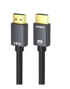 S-link SL-HM8K05 HDMI TO HDMI 5m v2.1 8K60 HZ 4K 120HZ Kablo