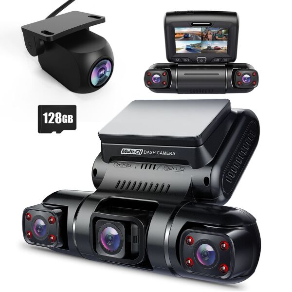 PRUVEEO D90-4CH FHD WI-FI GPS + 128GB SD KART KAME
