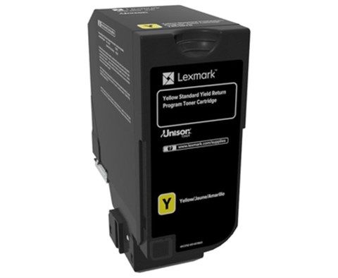 Lexmark 74C5SY0 7.000 Sayfa Yellow Sarı Toner CS720-725 CX725