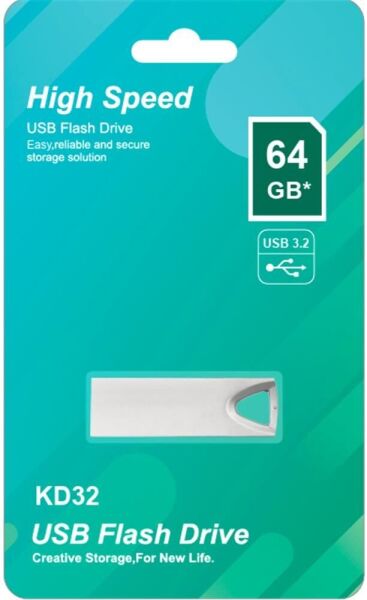 Elba 64GB Metal 3.2 USB Flash Bellek