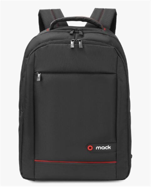 Mack MCC-006 15.6'' Office USB Girişli Notebook Sırt Çantası Siyah (Dahili USB Şarj Portu)