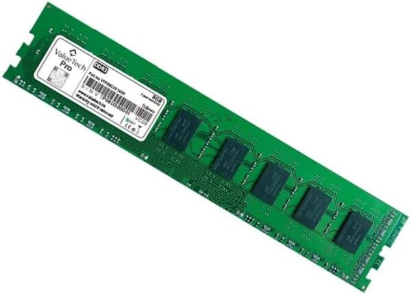ValueTech Pro 8GB VTP08G3U1600 DDR3 PC3-12800U 1600 MHz Desktop PC Ram