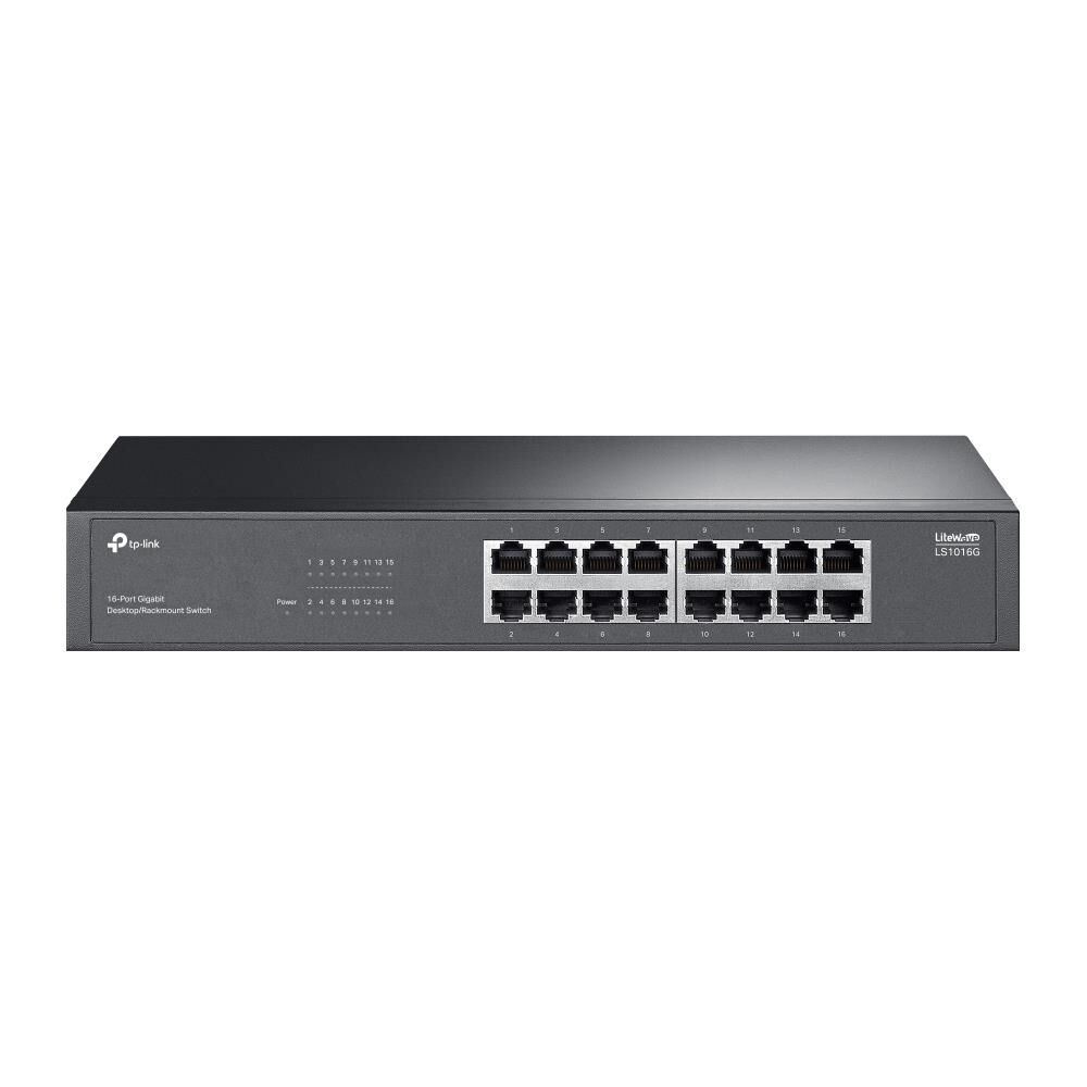 Tp-Link LS1016G 16 Port 10-100-1000 Mbps Switch Metal Kasa