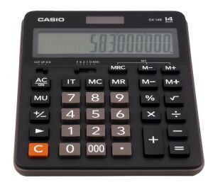 Casio GX-14B 14 Hane Masa Üstü Hesap Makinesi