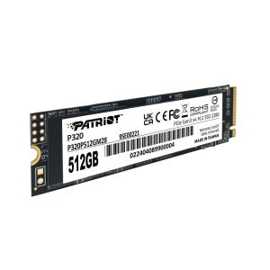 Patriot 512GB P320 3000-2200MB-s NVMe M.2 SSD (P320P512GM28) Ssd Disk