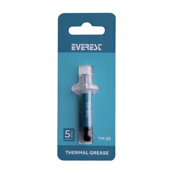 Everest TM-25 Gri 0.5g 13.4w-m.K Yüksek Performans Termal Macun