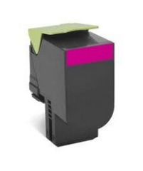 Lexmark 80C8HM0 3.000 Sayfa Magenta Kırmızı Toner CX410-510 808HM