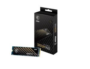Msi 1TB Spatium M450 V1 NVMe PCIe Gen4 x4 Okuma 3400MB – Yazma 2400MB M.2 SSD Disk