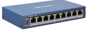 HikvisionDS-3E1310P-EI-M 8×10-100 Mbps PoE Portu, 2×Gigabit RJ45 Portu 60W Switch