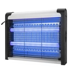 Asonic AS-A28 Siyah Orta Boy 4W+ 2000V Zincir Askısılı İki Ledli Sinek Öldürücü