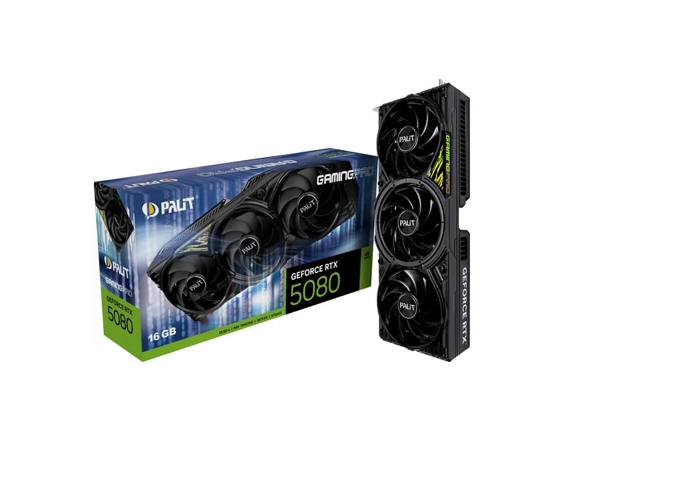 Palit Nvidia Geforce RTX5080 Gamingpro 16GB 256BIT Gddr7 Ekran Kartı NE75080019T2-GB2031A