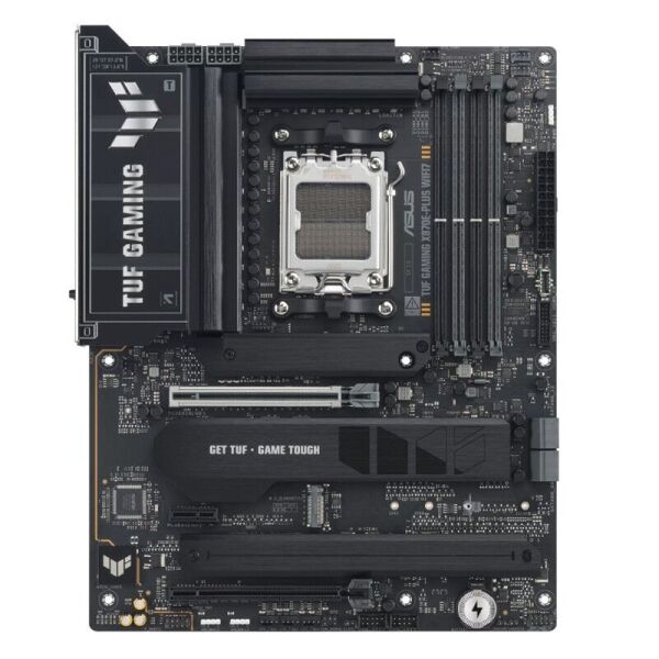 ASUS TUF GAMING X870E-PLUS WIFI7 DDR5 8000MT/S 1XHDMI 2XUSB 4XM.2 ATX AM5 (AMD AM5 9000/8000/7000 SERİLERİ İLE UYUMLU)