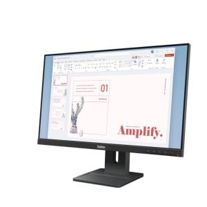 23.8 LENOVO E24-40 THINKVISION 64BAMAT1TK FHD 6MS 100HZ HDMI+DP+VGA WLED MONITOR