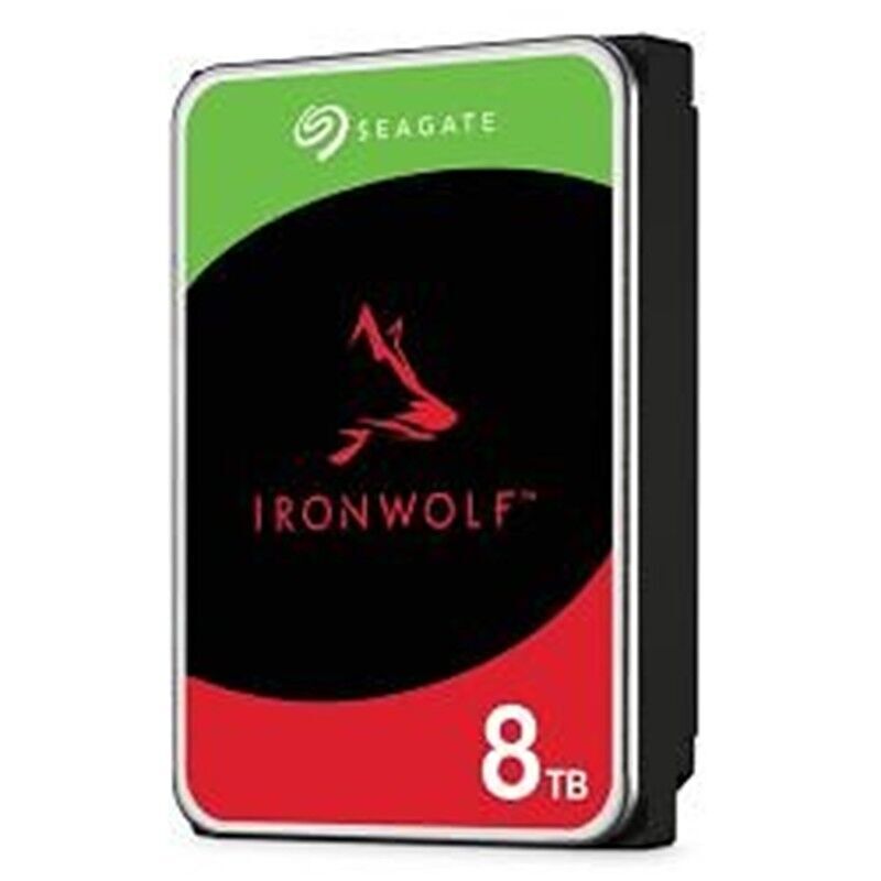 8 TB SEAGATE 3.5 IRONWOLF SATA3 5400RPM 256MB ST8000VN002 (3 YIL RESMI DIST GARANTILI)
