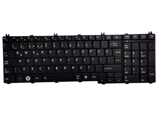 Toshiba Dynabook Satellite P855-33N Klavye SİYAH