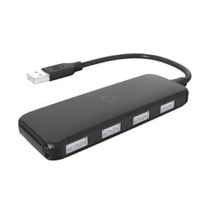 HP DHC-CT110C 4 PORT USB 2.0 USB ÇOKLAYICI HUB SİYAH