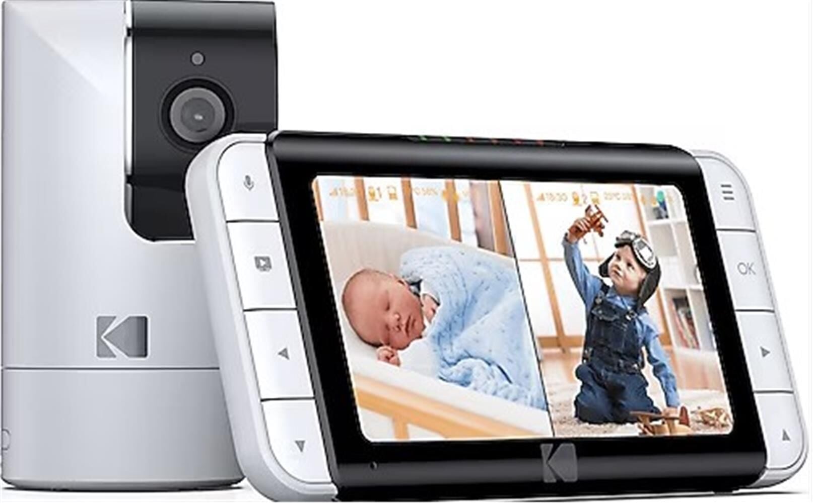 Kodak Cherish C525P Akıllı Bebek Monitörü 5.0'' Lcd Ekran Ebeveyn Ünitesi
