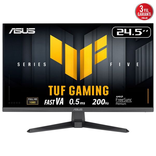 24.5 ASUS TUF GAMING VG257Q5A 0.5MS 200HZ FHD GAMING AI ELMB SYNC FHD FASY VA