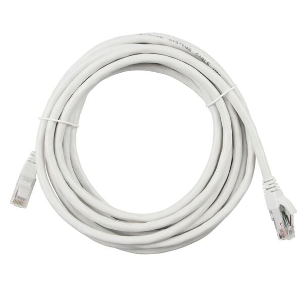 Vcom NP612B-0.5 Cat6 0.5MT Gri Utp Patch Kablo