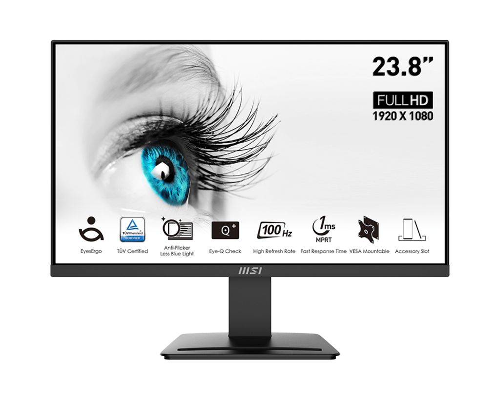 MSI 23.8'' PRO MP2412 1920x1080 (FHD) FLAT VA 100HZ