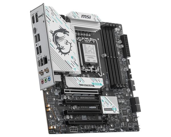 MSI B860M GAMING PLUS WIFI SOKET 1851 DDR5 8600MHZ(OC) 3xM.2 1x TB4 HDMI DISPLAY 5G LAN WIFI 7 mATX