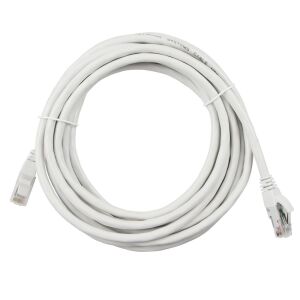 Vcom NP612B-10.0 Cat6 10.0MT Gri Utp Patch Kablo