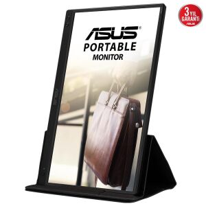 Asus 15.6'' Zenscreen MB166C 60Hz 5ms (Typec + Usb) 1920X1080 IPS Mat Taşınabilir USB Monitör