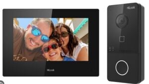 Hilook VI-K43P IP İnterkom Seti (VI-V400W × 1, VI-H460W × 1, PSU × 2)