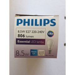 Philips 8W-60W 806 Lumen Beyaz Led Ampul