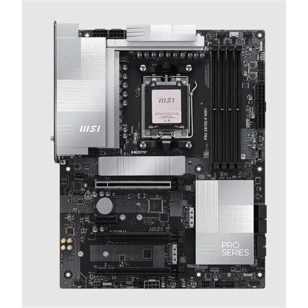MSI PRO X870E-P WIFI DDR5 8200MT/S 1XHDMI 3XM.2 USB ATX AM5(AMD AM5 9000/8000/7000 SERİLERİ İLE UYUMLU)