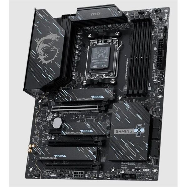MSI X870E GAMING PLUS WIFI DDR5 8200MT/S 1XHDMI 3XM.2 USB ATX AM5 (AMD AM5 9000/8000/7000 SERİLERİ İLE UYUMLU)