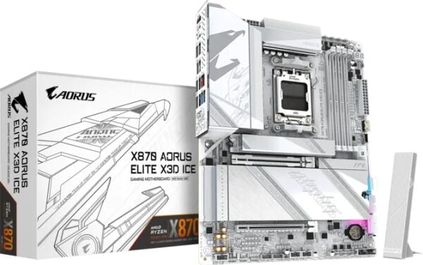 GIGABYTE X870 A ELITE X ICE AMD ANAKART